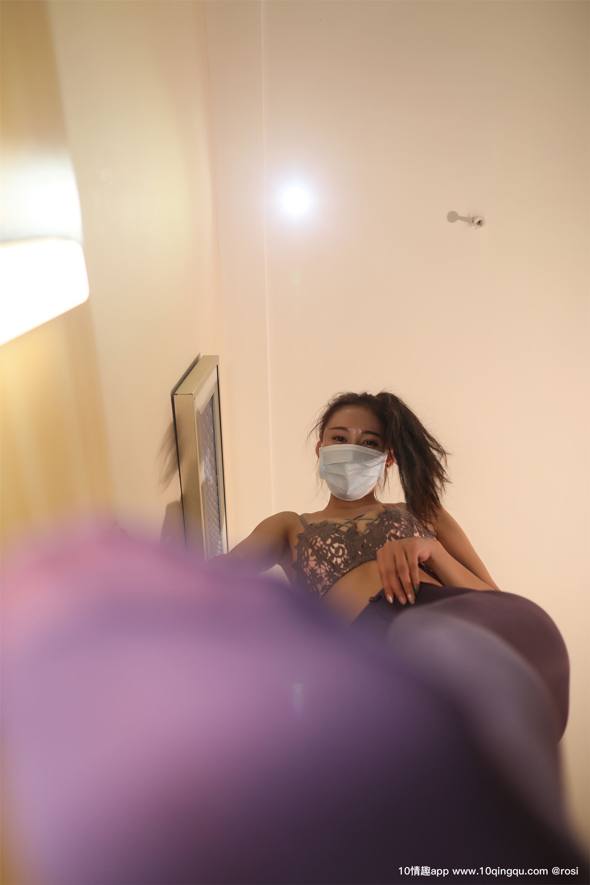 [ROSI写真]口罩系列 2019.04.01 NO.1023